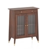 Saar Teak Wood Bar Cabinet (Espresso Finish)