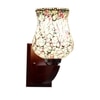Devansh Solid Wood Electric Wall Light in Multi Colour with Multi Shade Count of 1 Light