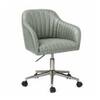 Doe Buck Colm Modern Sage Leatherette Office Chair