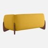 Amala Velvet 2 Seater Sofa Yellow in Colour