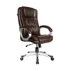 Adiko High Back Executive Chair In Brown