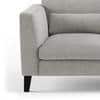 Lewis 1 Seater Fabric Sofa in Vapour Grey Colour