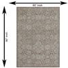Heritage Scrol Carpet Size 7.6x5.0 ft.