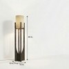 Solitaire Beige Jute Floor Lamp with Beige Jute Base