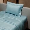 Stoa Paris Single Bedsheet with 1 Pillow Cover sheet with Dreamy Blue