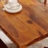 Mercury Solid Wood Dining Table in Honey