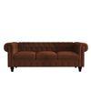 Azure Fabric Sofa (Brown)