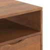 Zephyr Storage Coffee Table in Amber Walnut Finish