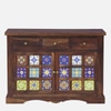 Sheesham Wood Sideboard In Provincial Teak