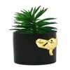 Black Majestic Elephant Planter