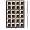 Presto Grey Geometric Hand Tufted Wool Carpet 8X10 Feet