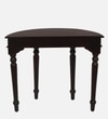 Abney Sheesham Wood Console Table In Walnut Finish