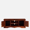 Sheesham Wood TV Unit in Honey Oak Finish for TVs up to 50 Inches