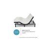 Wave Plus King Size Adjustable Bed With Under Bed Lighting, Massage And Sleep Modes