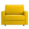 Flycon Pull Out Sofa cum Bed in Yellow Colour