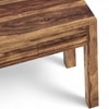 Abomey Sheesham Wood Study Computer Table In Natural Teak Finish