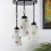 Ryland Multicolour Glass Cluster Hanging Light