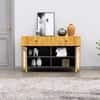 Hexa Red Multipurpose Storage Cabinet With 2 Drawer 2 Door in Slate Grey And Giant Wood Colour