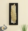 Vantara Abstract Metal Wall Decor in Gold Set of 1