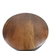 Metalsmith Side Table – Solid Wood, Walnut Finish