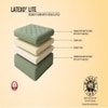 Repose Latexo Lite Bouncy Foam with Crush Latex Mattress (L x W: 78 inch x 48 inch, Thickness 6 Inches )