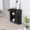 Hexa Red Multipurpose Storage Cabinet With 1 Drawer 1 Door in Flower Wenge Colour