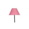 Sia Pink Jute shade with Iron floor lamp