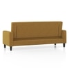 Salford 3 Seater Click Clack Sofa Cum Bed In Ochre Colour
