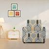 1 Seater Greyish Diamond Sofa Cover