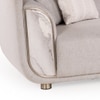 Astoria 3 Seater Fabric Sofa in Sea Salt Grey Colour