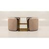 Elite Trapezio Space Saving Coffee Table Set