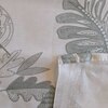 Zara White & Green Floral 400 TC Cotton Flat Super King Size Bedsheet with 2 Pillow Covers – Threads