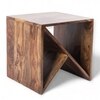 Noah Side Table - Teak Finish