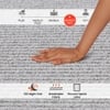 Sleepyhead Laxe Medium Firm Latex Memory Foam Mattress Queen 78x60x10