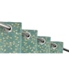 Velvet Golden Foil Pack of 2 Pieces Blackout Window Curtain
