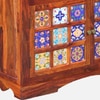 Sheesham Wood Sideboard In Honey Oak Finish