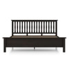 Raynor Solid Wood King Size Bed Without Storage (American Walnut Finish)