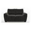 Adelaide Premium 2 Seater Fabric Sofa in Graphite Grey Colour