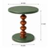 Beads Spindle Accent Sofa Peg Table