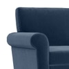 Oxford 2 Seater Fabric Sofa in Lapis Blue Colour