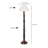 Devansh Wooden Floor Lamp