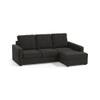 Apollo Sofa (Colour : Graphite Grey, Cushion : Hard, Back Type : High Back, Seating Capacity : Right Aligned 2 Seater + Right Aligned Chaise)