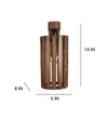 Casa Brown Solid Wood Wall Lights