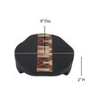 Ireka Home Mehndi Acacia Wood Trivet with Coated Legs