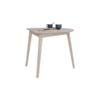 Scandinavian Khasa Dining Table Beige Natural Wood Finish