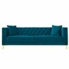 Haruko Fabric Sofa - Blue