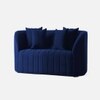 Baiwang Fabric Sofa (Navy Blue)
