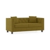Windsor Premium 2 Seater Fabric Sofa in Olive Green Colour