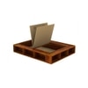 Unicorn Sheesham Wood Queen Size Bed Box Storage Storage Honey OakOak Finish (60 x 78 inches)