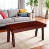 Mayfield Sheesham Wood Contemporary Rectangle Coffee Table In Honey Finish